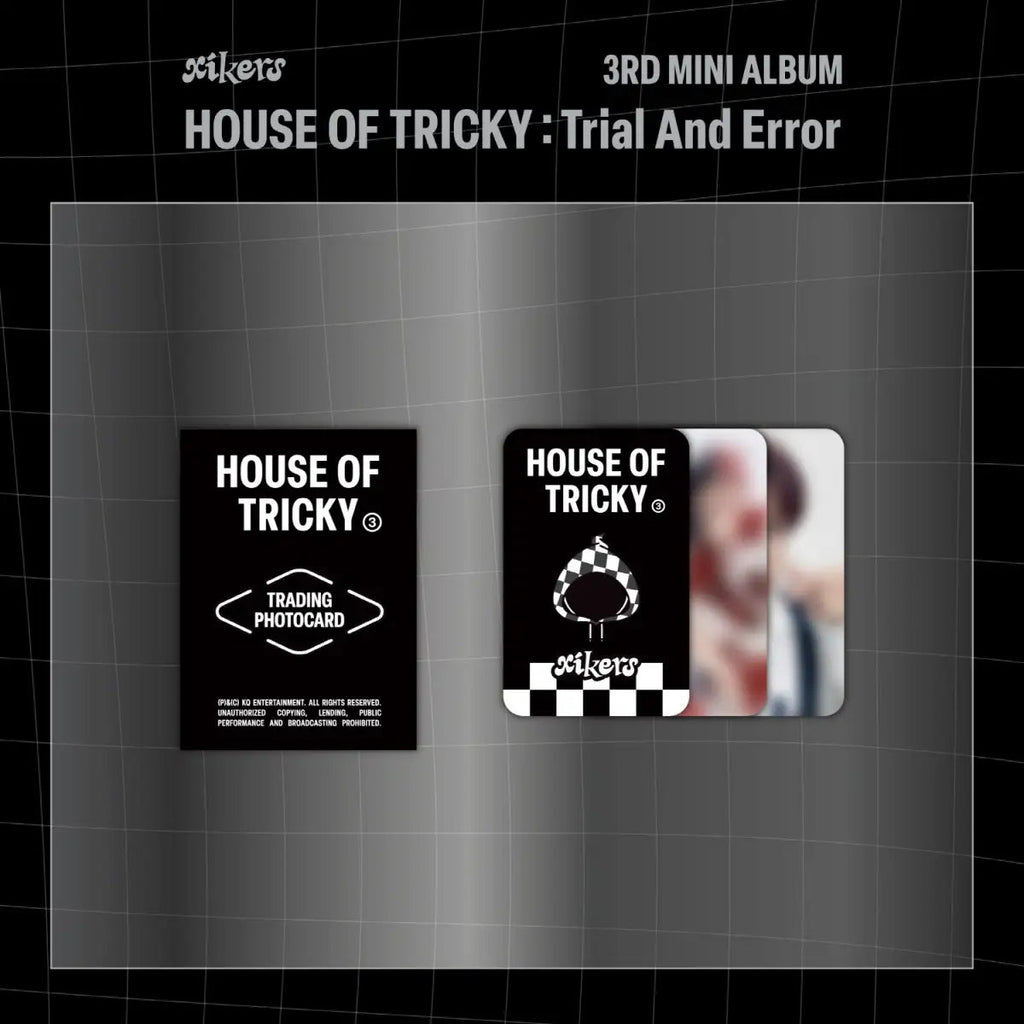 XIKERS - POP-UP Merchandise [HOUSE OF TRICKY : Trial and Error] - K-Moon