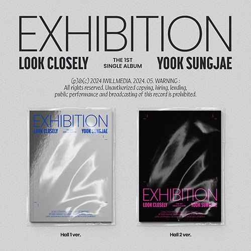 YOOK SUNGJAE - Exhibition : Look Closely [first press] - K-Moon