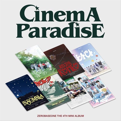 ZEROBASEONE - Cinema Paradise [Zerose +Apple Music POB] - K - Moon