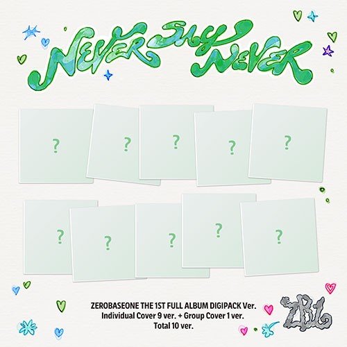 ZEROBASEONE - Never Say Never [DIGIPACK +Apple Music/SW/WM POB] - K - Moon