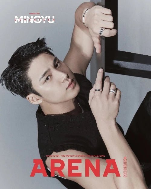 ARENA Homme + / 03-2024 / SEVENTEEN Mingyu - K-Moon