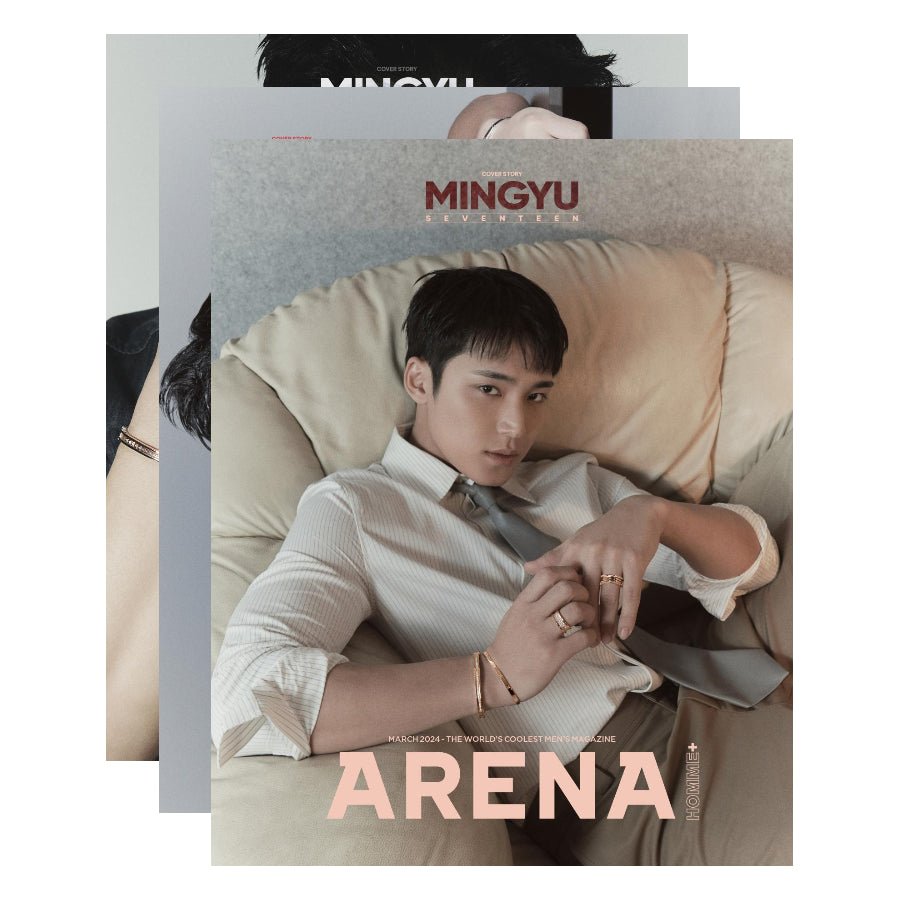 ARENA Homme + / 03-2024 / SEVENTEEN Mingyu - K-Moon