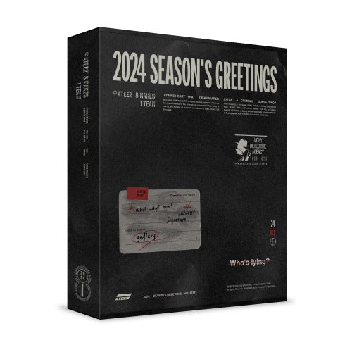 ATEEZ - 2024 Season's Greetings + Yes24 POB - K-Moon