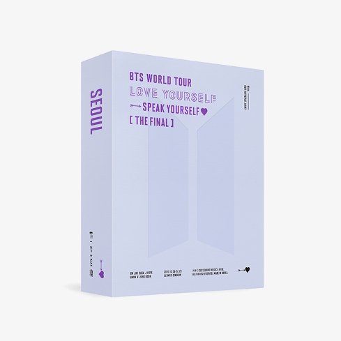 BTS - World Tour Love Yourself - Speak Yourself [The Final] DVD - K-Moon