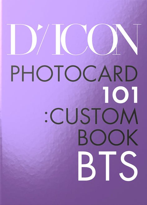 D'ICON Photocard 101 : Custom Book - K-Moon