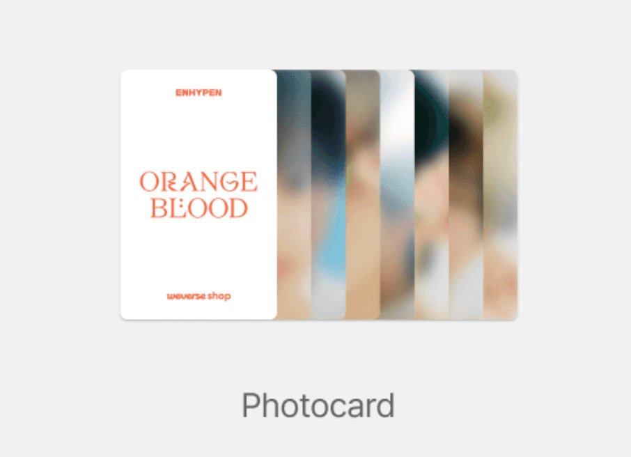 ENHYPEN - Orange Blood [SET + Weverse POB] - K-Moon