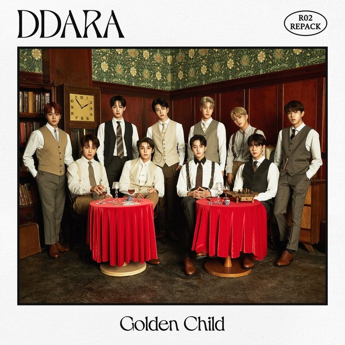 GOLDEN CHILD - Ddara [first press con poster] - K-Moon