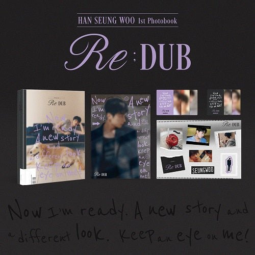 HAN SEUNG WOO - 1st Photobook Re:DUB - K-Moon