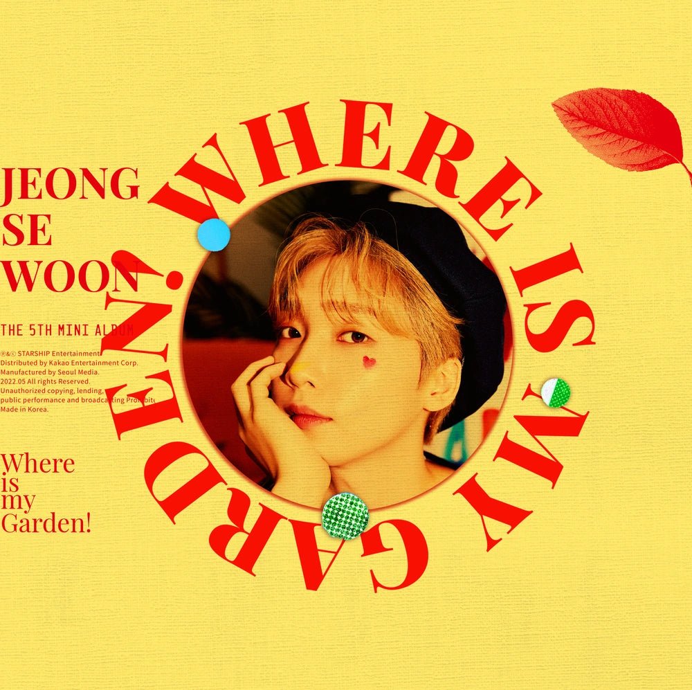 JEONG SE WOON - Where Is My Garden! [first press] - K-Moon