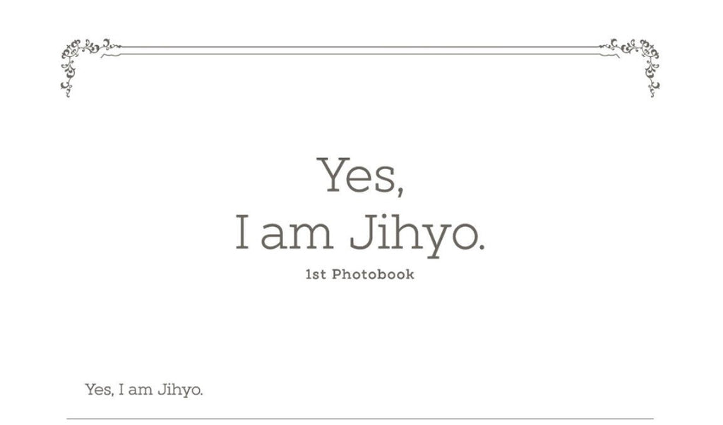 JIHYO - Yes, I am Jihyo [Photobook] - K-Moon