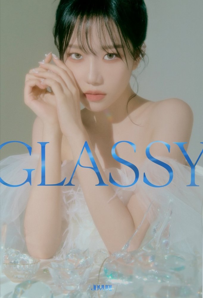 Jo Yu Ri - Glassy [first press con poster] - K-Moon