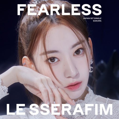 LE SSERAFIM - Fearless [1st Japan single] SOLO JACKET Weverse Shop - K-Moon