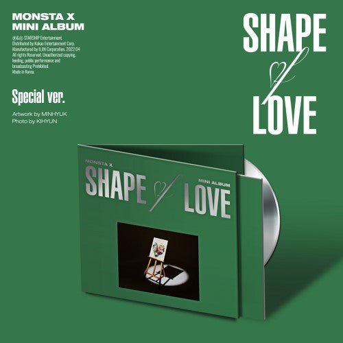 MONSTA X - Shape Of Love [Special Album] - K-Moon