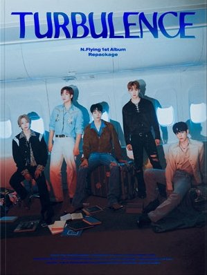 N.FLYING - Turbulence [first press con poster] - K-Moon