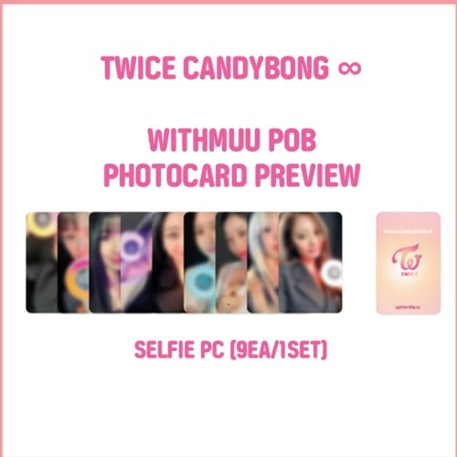 TWICE - Candy Bong ∞ [+ withmuu POB Photocard Set] - K-Moon