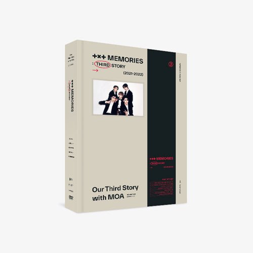 TXT - Memories : Third Story [Photobook + DVD + Weverse POB] - K-Moon