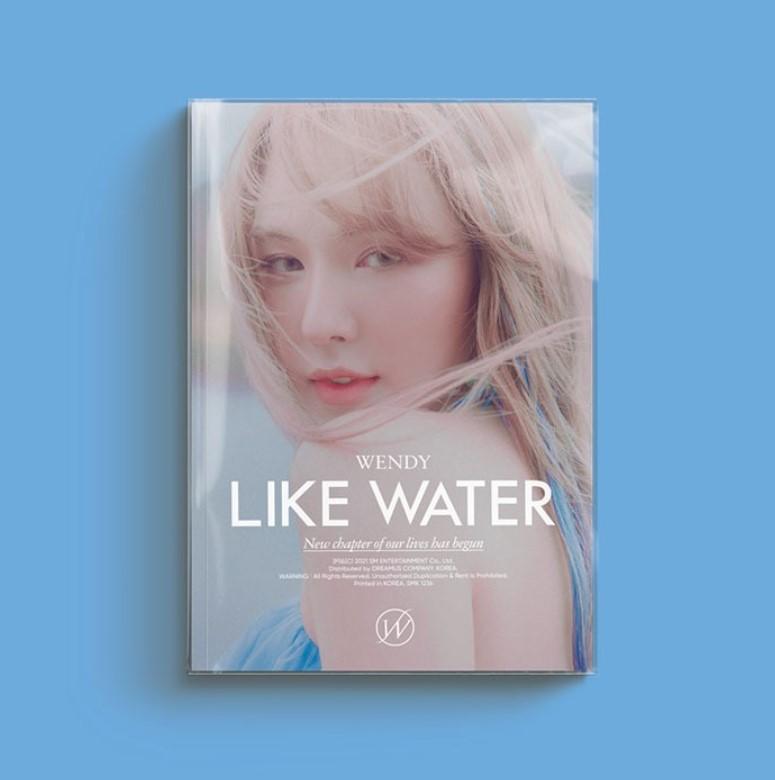 WENDY - Like Water [Photobook vers. first press + poster] - K-Moon