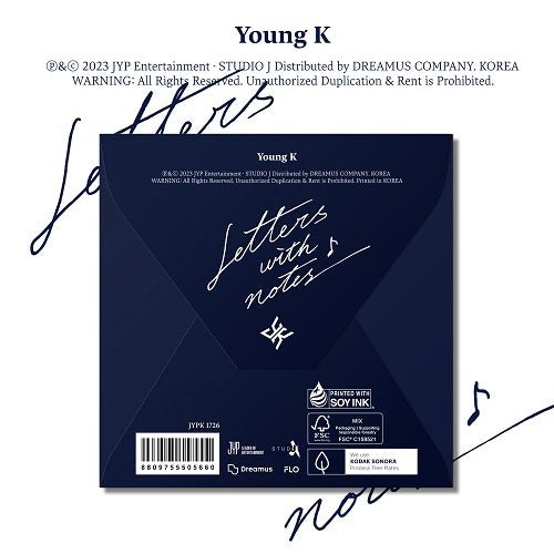 YOUNG K - Letters With Notes [Digipack] - K-Moon